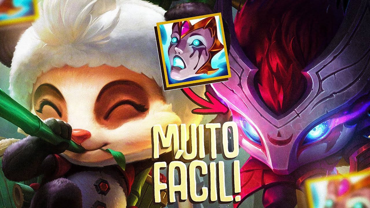 NÃO SABE JOGAR NÃO PICKA! COMO AMASSAR UM KENNEN DE TEEMO 😁