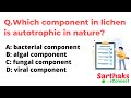 Important MCQ on Biological Classification Class 11 #Question3