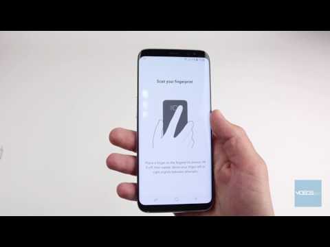 Samsung Galaxy S8 - Senzor otiska prsta i Iris senzor