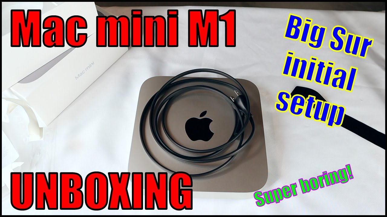 Mac mini M1 Unboxing and Initial Setup - YouTube