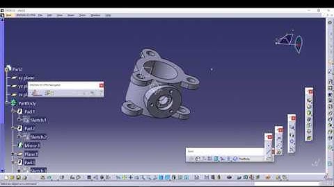 Butterfly Valve Assembly| Design of BODY| Part Design| Part 1