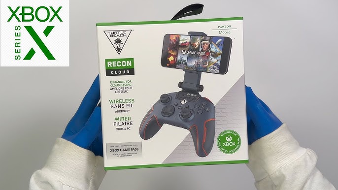 Turtle Beach Recon Cloud Wired Game Controller with Bluetooth for Xbox, PC,  Android Mobile Devices - YouTube