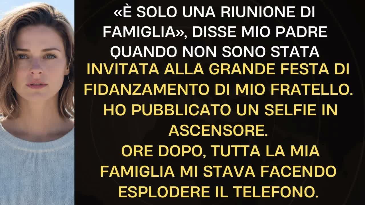 NON SEI INVITATA    La Bugia Di Mia Madre E La Foto Che Ha Smascherato Tutto