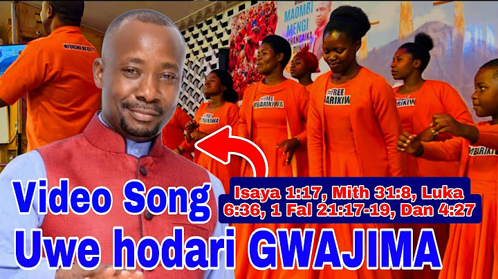 Official video Song; UWE HODARI GWAJIMA. Wimbo maalum wa KUMPONGEZA GWAJIMA.