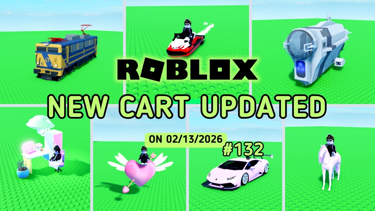 Roblox | Create a Cart Ride | New Carts Updated on 02/13/2026 