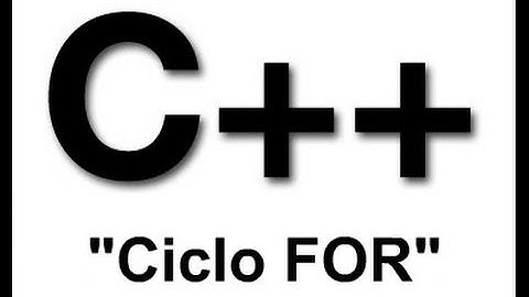 TUTORIAL C++ ITA 4 - Ciclo For