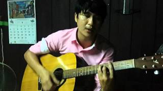 Video thumbnail of "อย่าขี้โม้ - จุ๋ยส์ จุ๋ยส์ cover by พี่เบียร์"