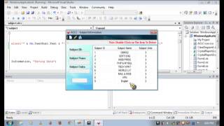 Scheduling System - VB.NET Part 4/5