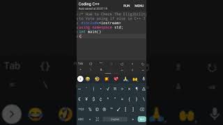 How to Check the Eligibility to Vote using if else in C++#cpp #cpptutorial#c++ #cplusplus #ctuorial