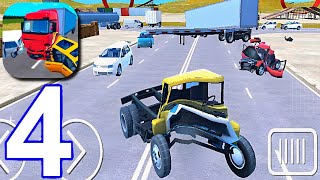 Truck Crash Simulator Accident : Gameplay Walkthrough, City Map (iOS,Android)