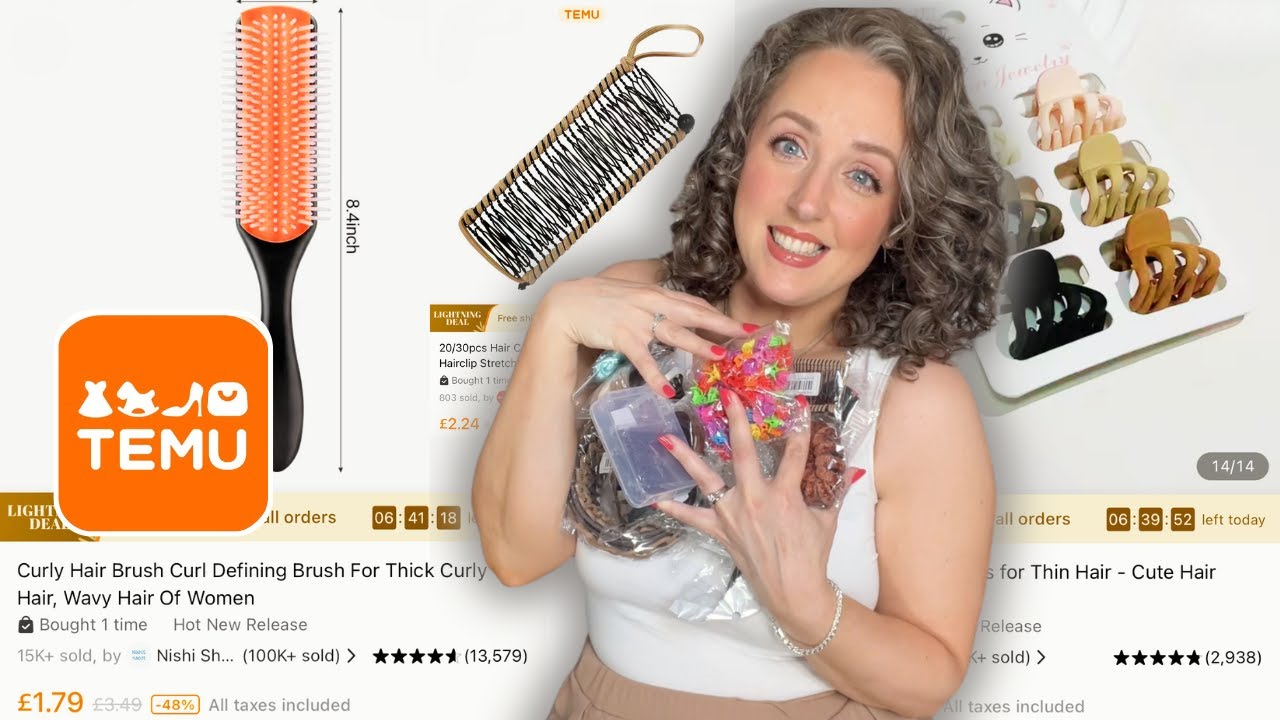 Средства для кудрявых волос от Temu... они хорошие?