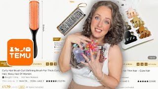 Curly Hair Stuff From Temu...is it any good?