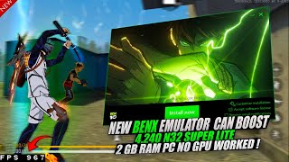 800+ FPS on 2GB/4GB RAM! 😱 NEW BenStacks Lite (Free Fire Low End PC) screenshot 2