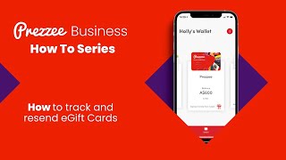 Track and resend gift cards with Prezzee Business