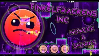 Geometry Dash - "Finkelfrackens Inc" by NoWeek & Sharks (3 Coins)