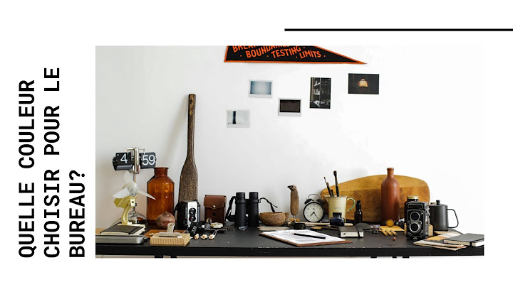|| Mini tip déco || 2 || Quelle couleur choisir pour décorer le bureau?