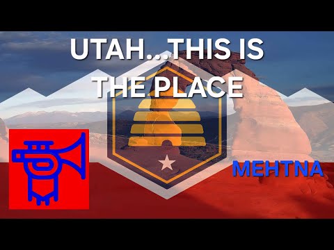 "Utah...This Is The Place" - State Anthem of Utah (English lyrics)
