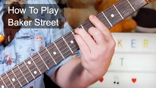 Video thumbnail of "'Baker Street' Gerry Rafferty Guitar Lesson"