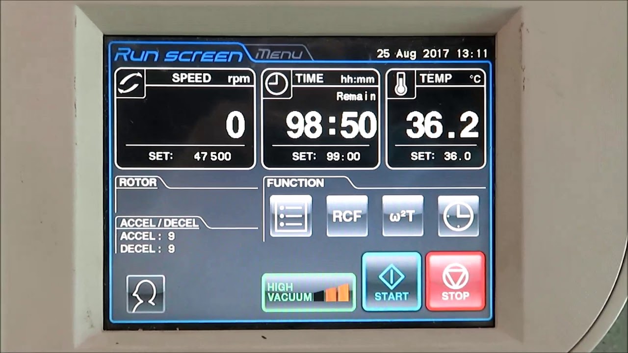 Thermo Sorvall WX 100 Ultracentrifuge YouTube