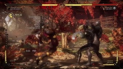(Mk11) Noob Saibot 63% Fatal Blow Combo