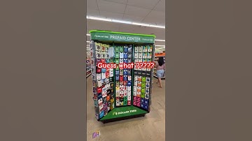 You can get prepaid cards at the dollar tree????? @dollartree #prepaid #favorite