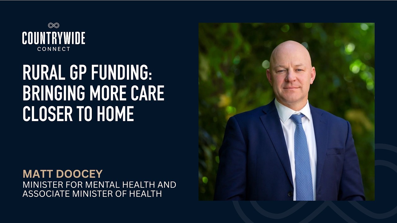 Rural GP funding: Bringing more care closer to home // Matt Doocey