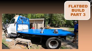 Flatbed build Part 3  ex Uhaul truck build