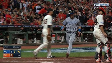 WS2014 Gm3: Hosmer singles home Gordon for 3-0 lead