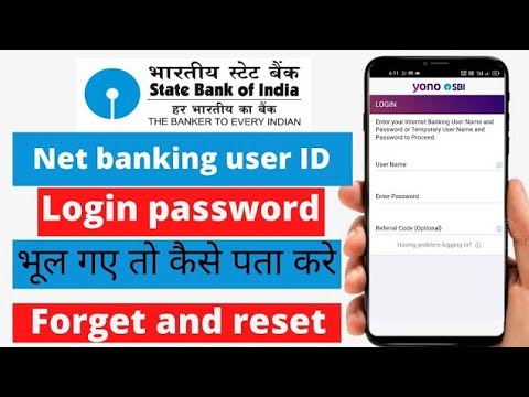 SBI Yono Forgot Username Forgot Login Password | How to reset yono sbi username and password