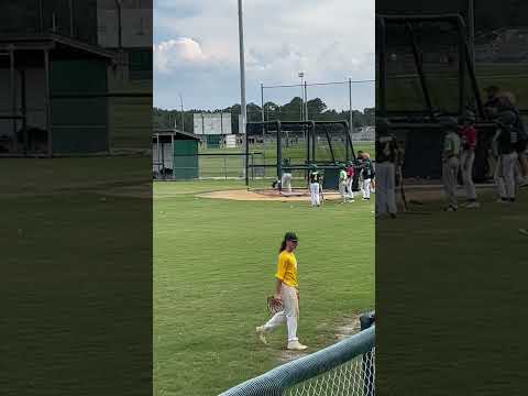 Hitting BP Yulee Middle School