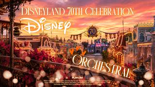 main street balcony view ✨ relaxing disney symphony ✨ disneyland 70th anniversary