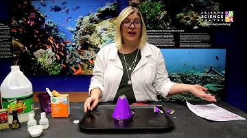 Volcano Challenge! Classic Baking Soda and Vinegar Volcano