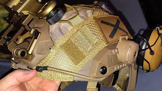 Budget Fast Helmet Ear Pro Arc Mounting - Peltor Rangeguards 