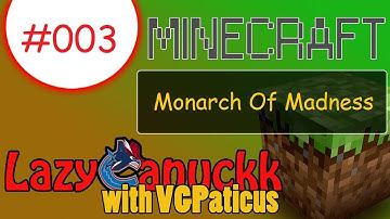 Minecraft: Monarch of Madness With VGPat Part 3: A Town?