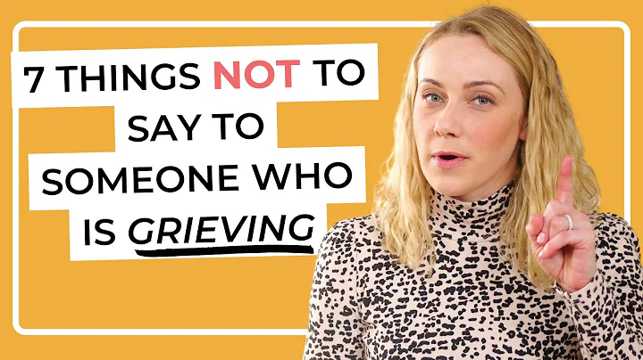 7 things NOT to say to someone who is grieving