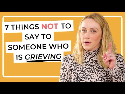 Personal update + 7 things NOT to say to someone who is grieving (and what to say instead)