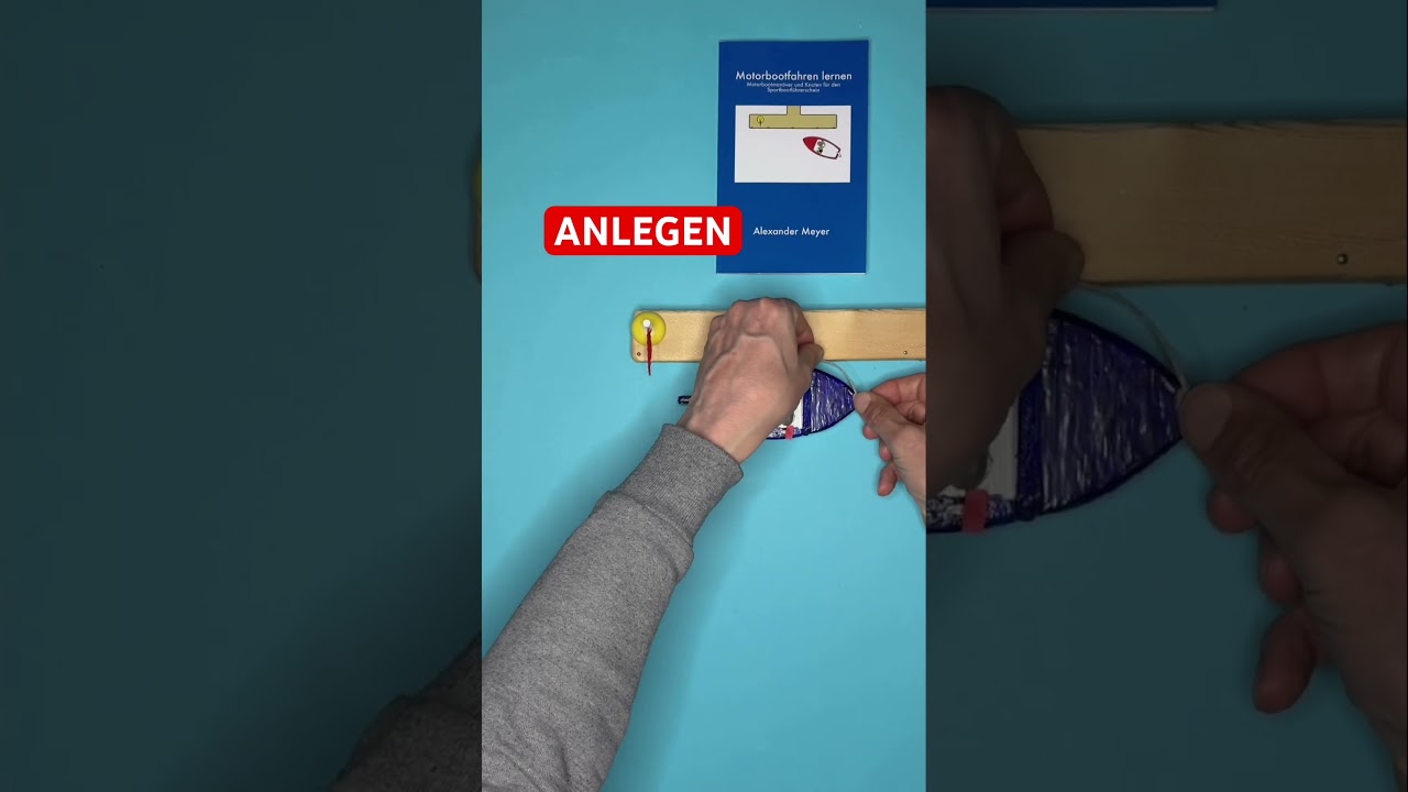 ⁣🚤 Anlegen mit dem Motorboot | Sportbootführerschein | SBF