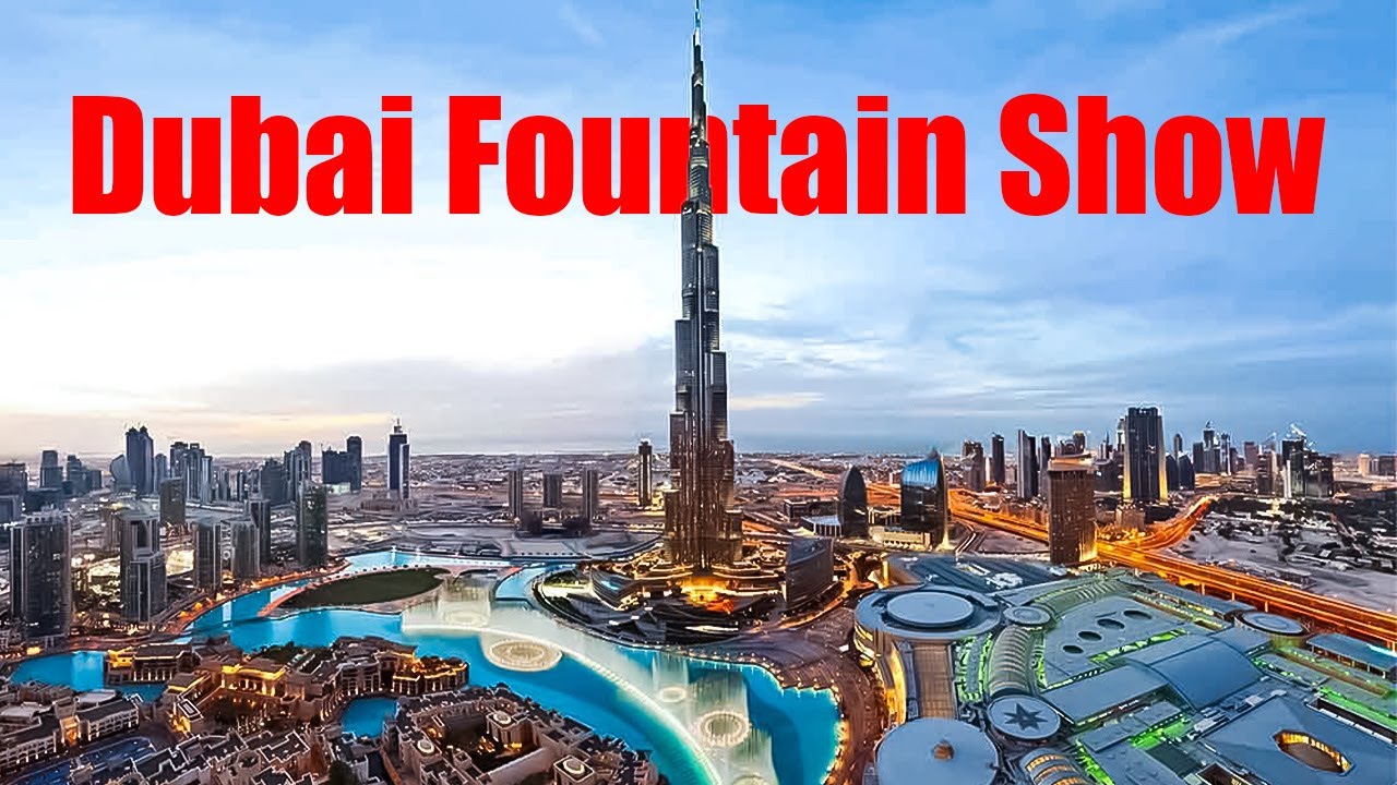 Dubai Fountain Show Tallest Dancing Fountain in the World!