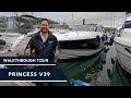 Princess v39 walkthrough tour what a beauty full yacht tour on this stunning 330000 cruiser