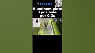 60,000 rpm high speed small hole automatic drilling with DOBEMY CNC machine