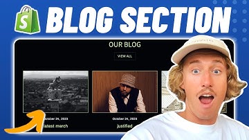 Shopify Tutorial: Add Featured Blog Section in Shopify with Theme Section Library!