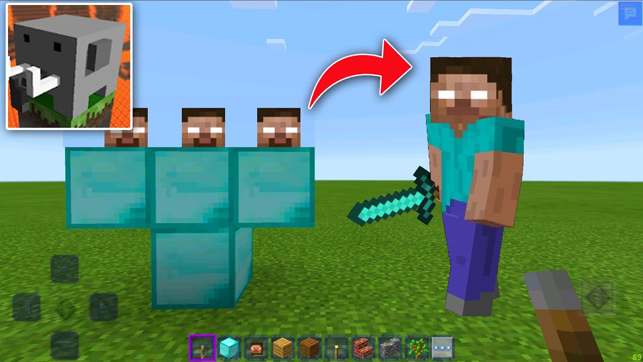 How to get herobrine skin in craftsman 