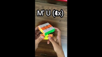 How you can make superflip pattern on your 3x3 rubiks cube| #shorts #rubikscube #rubikscubepattern
