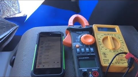 How to Clamp RMS Power from an Amp and find Box Rise