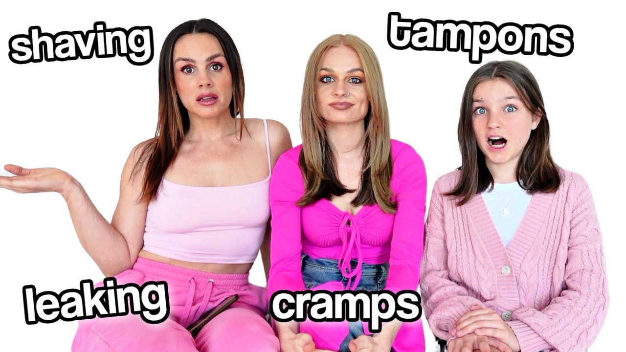 PERIOD & PUBERTY Chat w Mum & Daughters! | Family Fizz