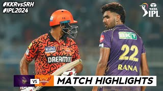 KKR vs SRH 3rd Match IPL 2024 Highlights | IPL Highlights 2024 | KKR vs SRH highlights today