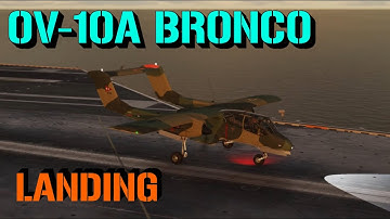 DCS Mod OV-10A Bronco Landing