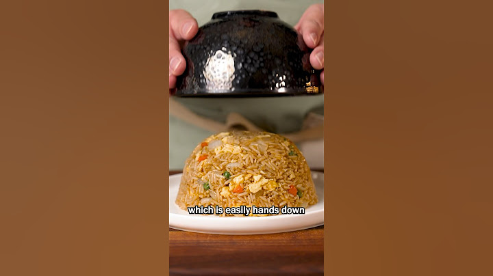 EGG FRIED RICE Just like Chinese Takeout! #friedrice #chinesetakeout #recipe