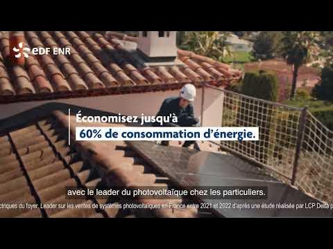 Centrale solaire sur le toit - EDF ENR