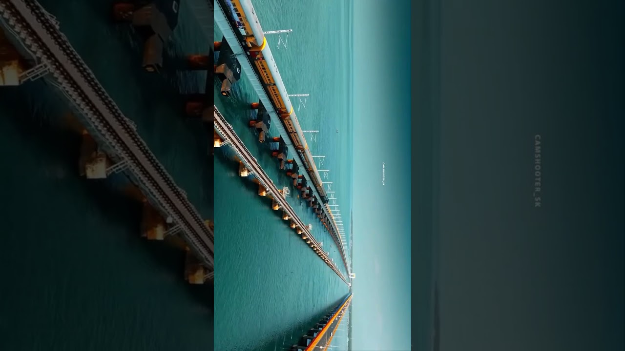 New Pamban Bridge : India's First Vertical Lift Bridge 